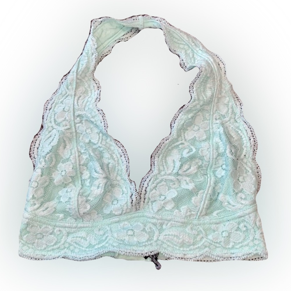 URBAN OUTFITTERS TEAL LACE BRALETTE // SIZE SMALL✨